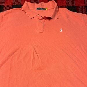 Polo by Ralph Lauren Men's Polo Shirt in Coral